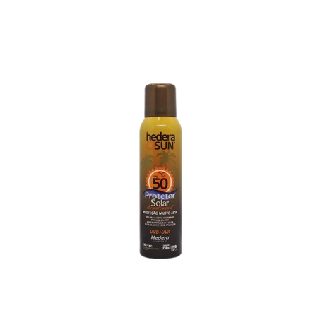 PROTETOR SOLAR AEROSOL SUN HEDERA FPS 50 150 ML   