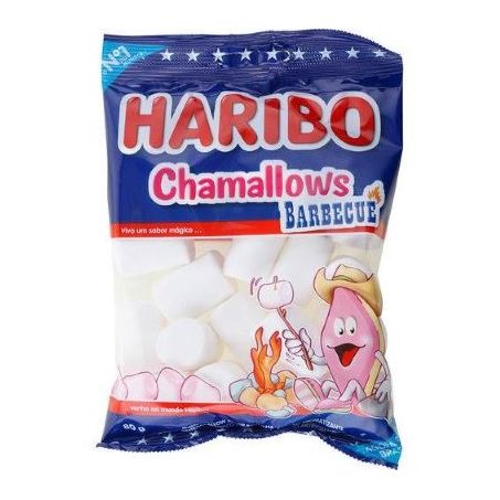 CHAMALLOWS HARIBO 80G BARBECUE