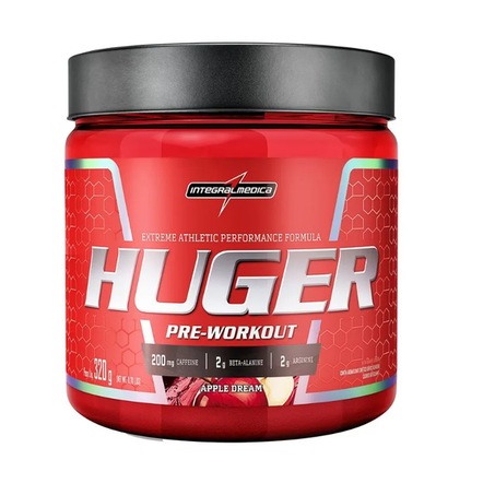 Huger Pré-Treino Apple Integralmedica 320g