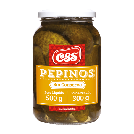 PEPINOS EM CONSERVA CBS 300G (014828)
