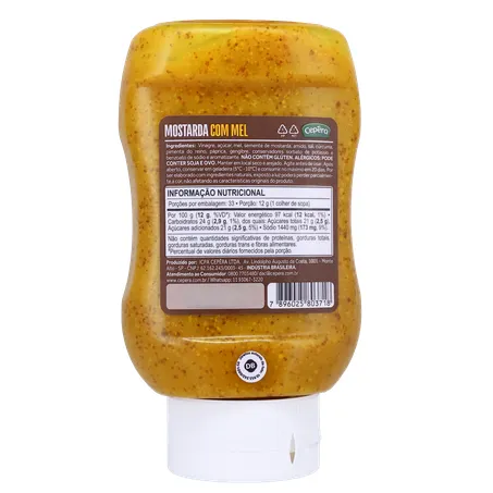 MOSTARDA CEPERA C/MEL 400G 360-17