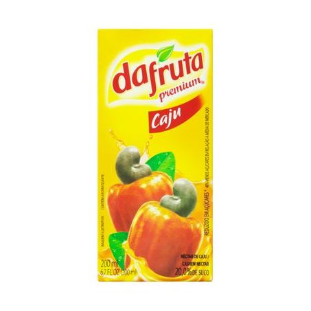 SUCO DAFRUTA NÉCTAR CAJU PRONTO 200ML