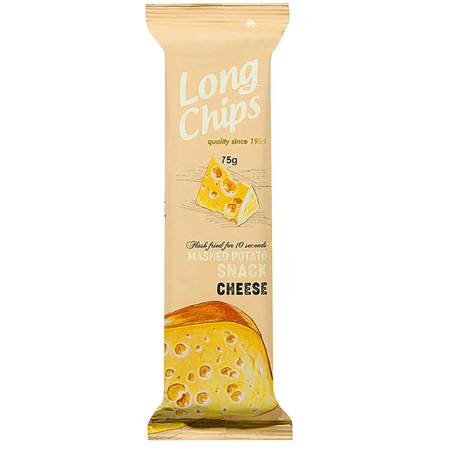 SALGADINHO LONG CHIPS QUEIJO 75G