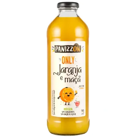 SUCO ONLY 900ML LARANJA E MACA