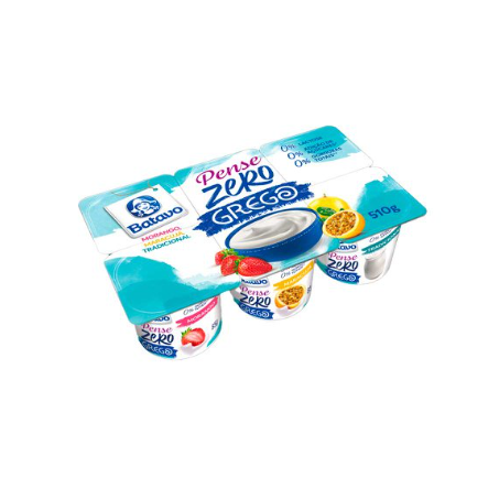 Iogurte batavo grego pense zero 510gr mor/marac