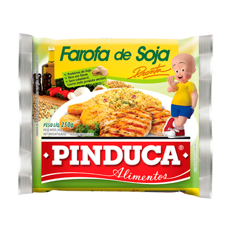 FAROFA PRONTA SOJA PINDUCA 250G