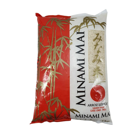 ARROZ MINAMIMAI GRAO LONGO 1KG