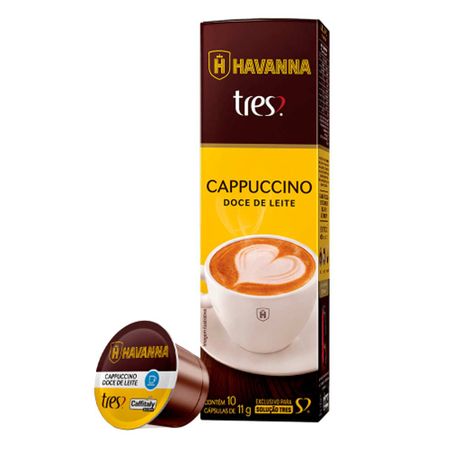 Caps 3 cora 110g havanna doce leite