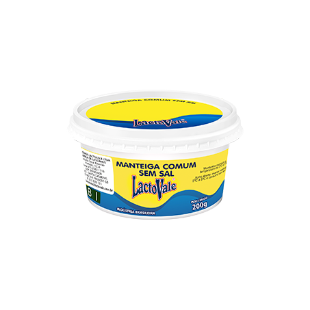 Manteiga lactovale s/sal 200g