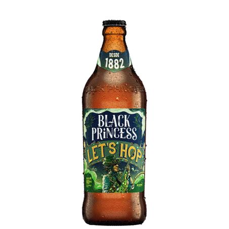 Cerveja Black Princess 600ml Descart. Ipa Lets Hop