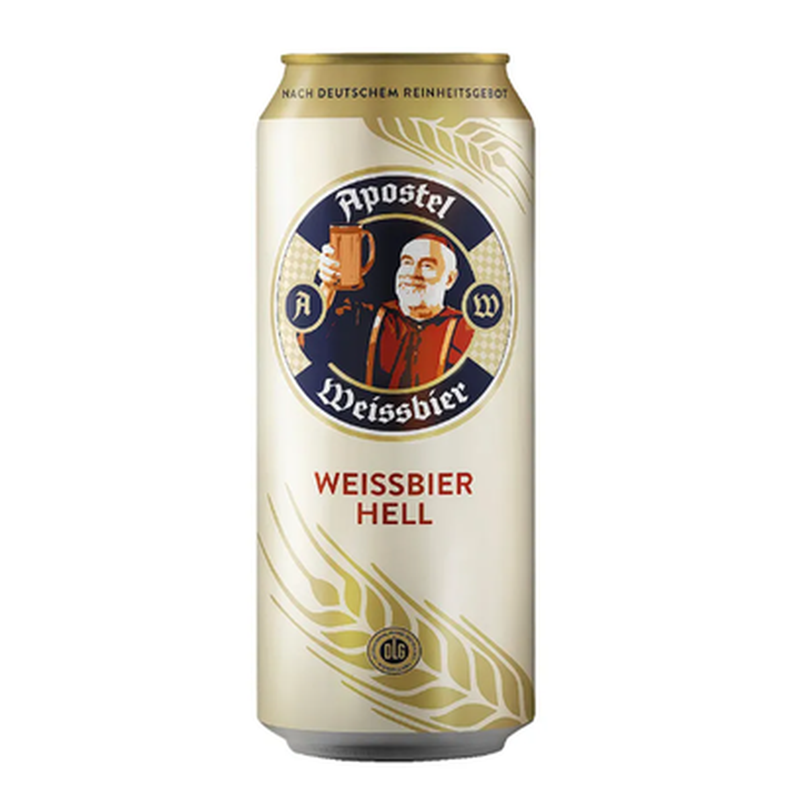 CERVEJA WEISSBIER HELL APOSTEL LT 500ML
