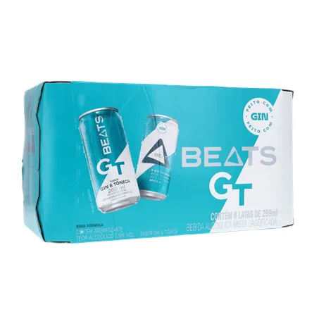 Bebida Mista Alcoólica Skol Beats Gt Gin & Tônica Lata 269ml 360-34