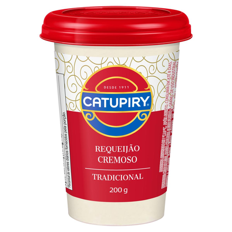 Requeijão Cremoso Catupiry 200g - Tradicional - Pote