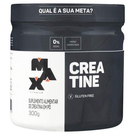 Suplemento Alimentar de Creatina Max Titanium 300g