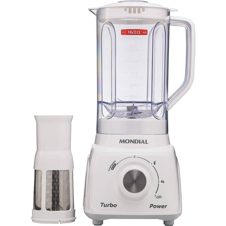 Eletro liquidificador mondial power l99-fb branco 220v