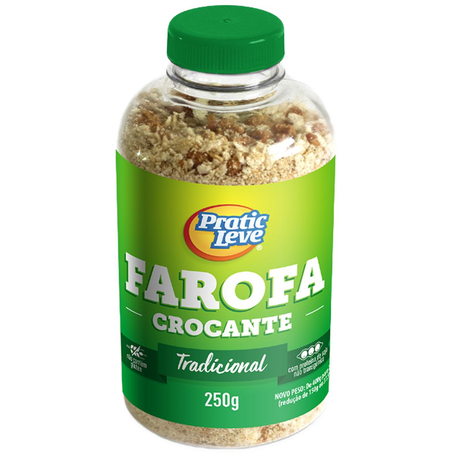 Farofa de Soja Pratic Leve 320g - Tradicional