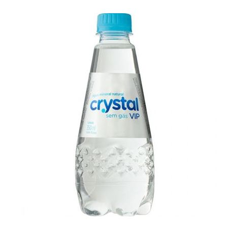 Água Mineral Sem Gás Crystal Vip Garrafa 350ML