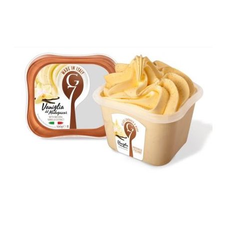 Sorvete Italiano G7 Baunilha de Madagascar Zero Glicose 1LT