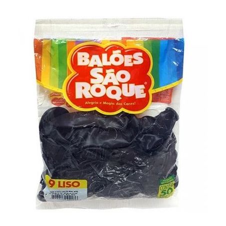 BALAO LISO SAO ROQUE PRETO EBANO C/50             