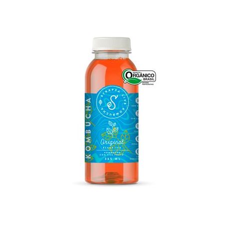Kombucha Strappa Live Original Orgânica 355ml