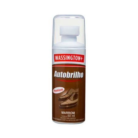 PASTA CALÇADOS LÍQUIDA WASSINGTON MARROM 60ML
