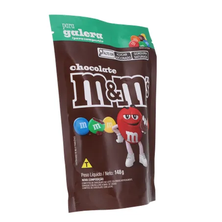 CHOC.M&MS 148G AO LEITE POUCH 360-32