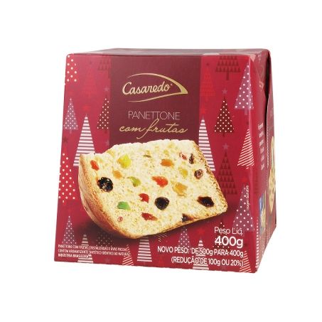 Panetone frutas caseredo 400g