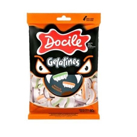 BALA DOCILE DENTE DE MONSTRO 80G