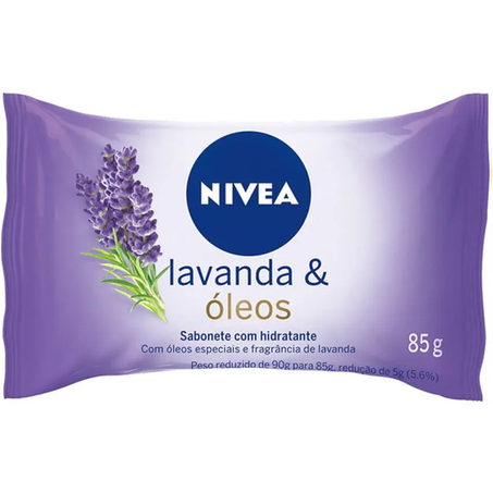 SABONETE NIVEA LAVANDA&ÓLEOS 85G
