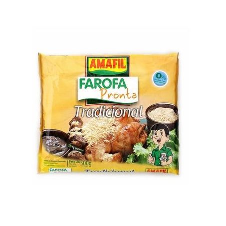 Farofa pronta Amafil tradicional 500g