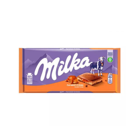 Chocolate Milka Caramelo Barra 100G
