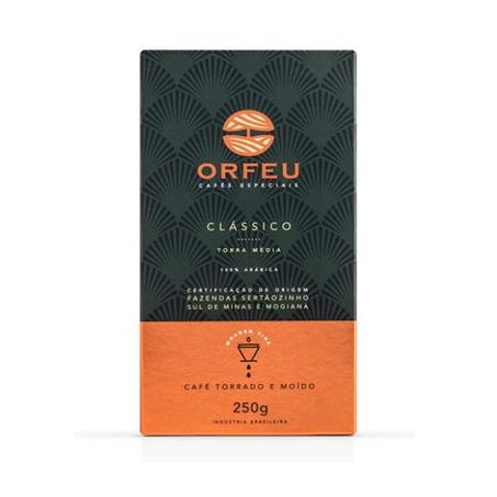 CAFE ORFEU MOIDO 250G CLASSICO