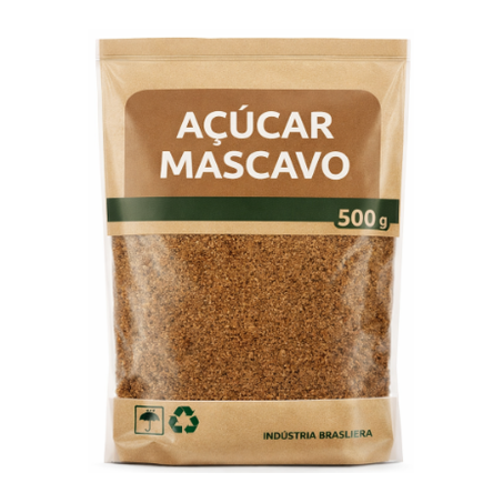 AÇÚCAR MASCAVO 500G