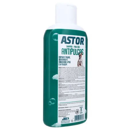 SHAMPOO ASTOR ANTIPULGAS PARA CAES 500ML 360-15