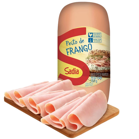PEITO DE FRANGO SADIA DEFUMADO FATIADO KG
