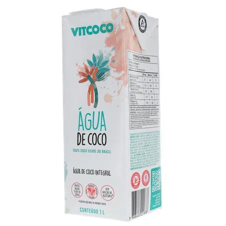 Agua de coco vitcoco 1l 360-3