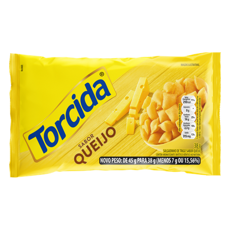 Salgadinho queijo torcida 35g