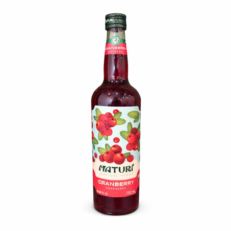 Xarope Maturí 700ml - Cranberry