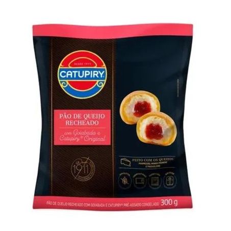 Pao de queijo goiabada catupiry 300g