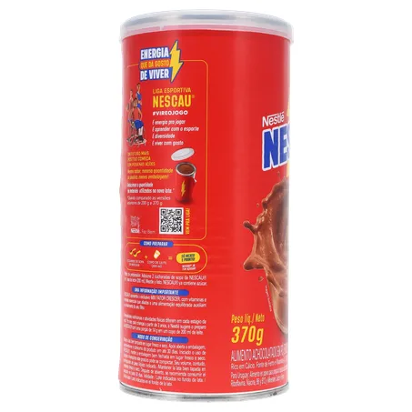 Achocolatado Em Pó Nescau Lata 370G 360-3