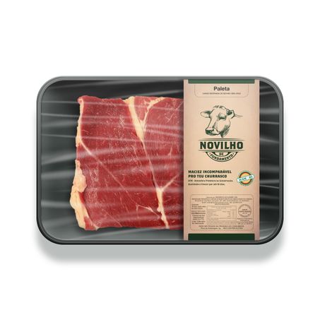 Paleta novilho s/osso congelada kg