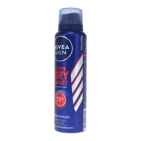 DESODORANTE AEROSSOL NIVEA MEN DRY 150ML 360-4
