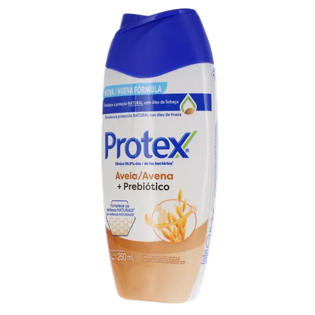 Sabonete Líquido Antibacteriano Protex Aveia + Probiótico Frasco 250ml 360-3