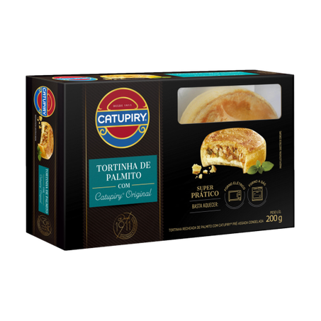 Torta Palmito Catupiry 200g