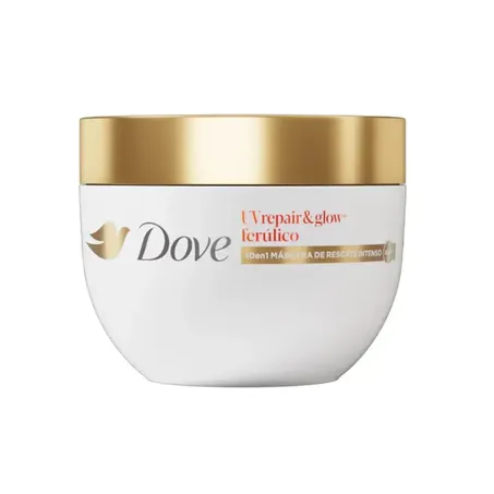 MÁSCARA TRATAMENTO DOVE UV REPAIR & GLOW + FERÚLICO 250G