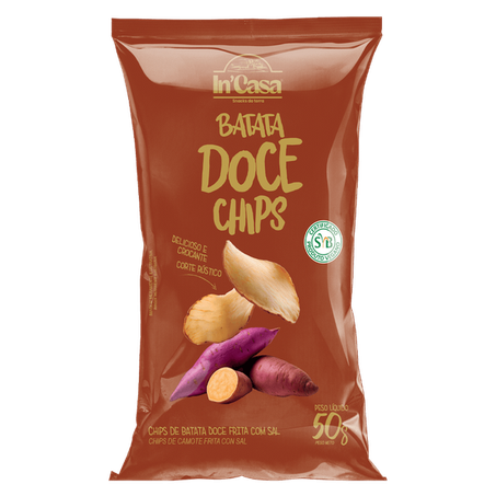 Chips In Casa 50g Batata Doce