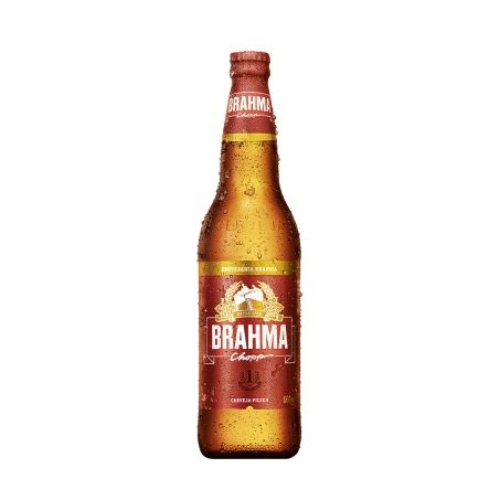 Cerveja Brahma Pilsen Garrafa 600ml
