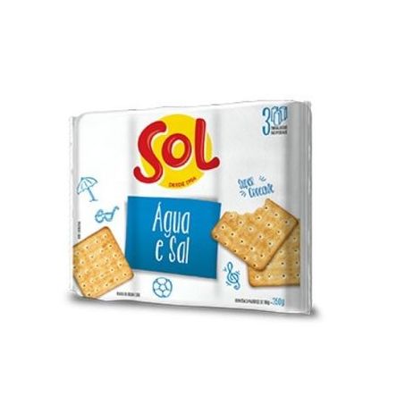 Bisc sol agua e sal 350g