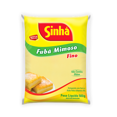 FUBA DE MILHO SINHA MIMOSO FINO 500G