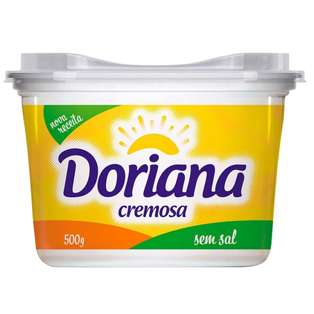 MARGARINA DORIANA CREMOSA S/SAL 500G